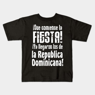 Fiesta Republica Dominicana Kids T-Shirt